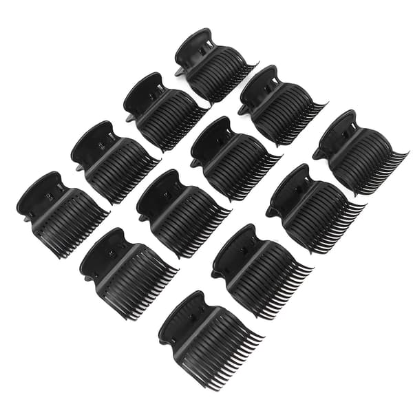 Mote Hair Roller Clips for Kvinner Jenter - 12stk Hot Roller Clips Varmeisolasjon Hårbeskyttelse