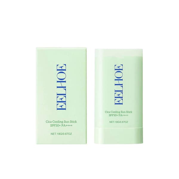 Eelhoe Centella Asiatica Beskyttende Stift Udendørs Modstår UV-eksponering Solskoldning Forfriskende Isolation Solid Beskyttende Creme