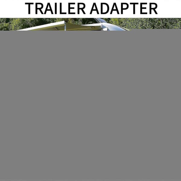 12n Type 7-pins Plast Trailer Caravan Plugg Ledningslys Adapter 12v Trailer Rv
