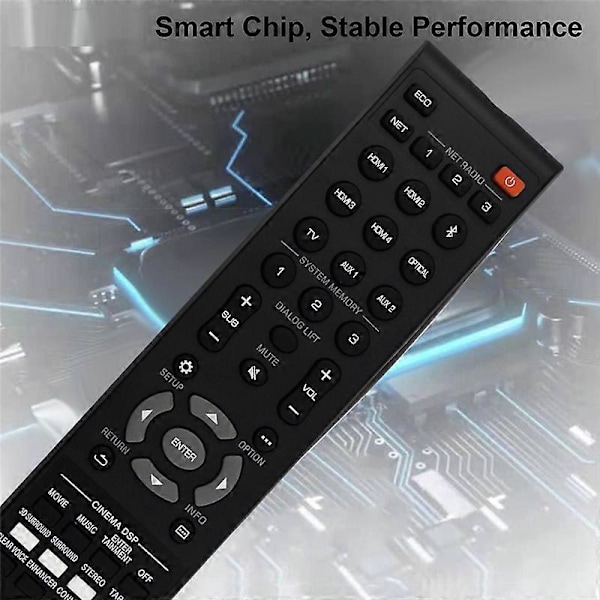 Erstatning FSR145 ZR15250 Fjernkontroll for MusicCast Sound Bar Fjernkontroll FSR145 ZR15250 YSP-5600