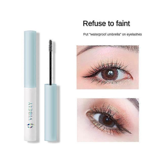 1-3X Eyelash Setting Primer, Eyelash Raincoat, Vandtæt, Forlængende, Krøllende, Smudsfri Setting Mascara jks 1pc