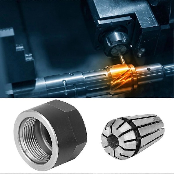 ER11 Chuck-klemmer, Mutter, Dreiedeler, CNC-fresing, Graveringsmaskin, 4 mm Chuck
