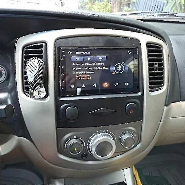 2din Bilradio Fascia For Escape 2008-2010 Dvd Stereo Rammeplate Adapter Montering Dash Installasjon