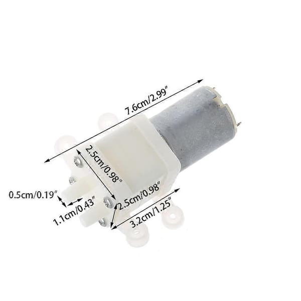 Priming Membranpump Mini Spraymotor 12V Mikropumpar för Vattenbehållare