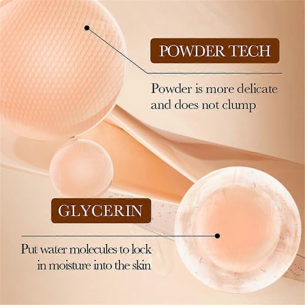 SADOER Varm Hudfarge Concealer Foundation Concealer Reparerende BB Cream Foundation Natural Color