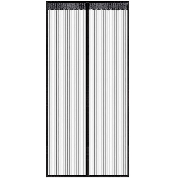 Magnetisk skärmdörr Premium förstärkt PETVinylbelagd polyester Större än glasfiber och polyester Dörrnät Lätt att installera för skjutdörr, front, B