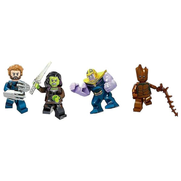 16 stk. Marvel Avengers Super Hero Comic Mini Figurer Dc Minifigur Gave til Børn