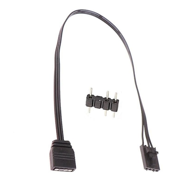 4-PIN RGB - Standard ARGB 3-Pin 5V Adapteriliitäntä RGB-kaapeli 25cm