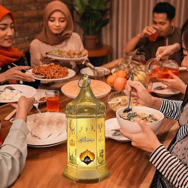 Ramadan Lyktor Ljus, Ramadan Bordslampa, Ramadan Dekorationer För Hemmet, Ramadan Gåvor Till Barn, Ramadan Dekorationer -CHSZ 2pcs