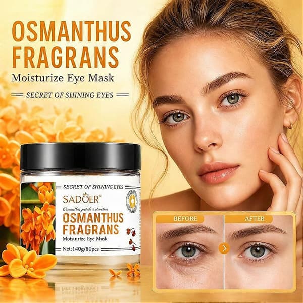 SADOER Osmanthus kosteuttava silmänaamio 80 kpl