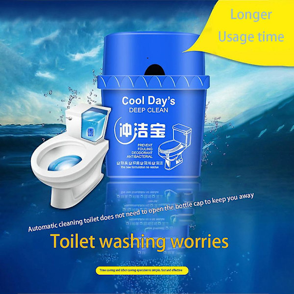 Toalettcisternrengörare Loo Freshener 2000 Flush Fläck- & Kalkavlägsnare