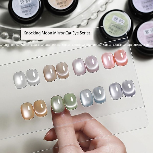 2024 Cat Eye Nagellack Gel Uppgradera Din Nagelkonst 06evening lemon