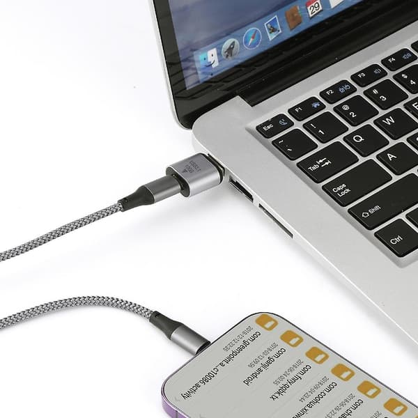 USB 3.1 til Type C Adapter Mini Hunn-Hunn Konverter Type C Lading Adapter