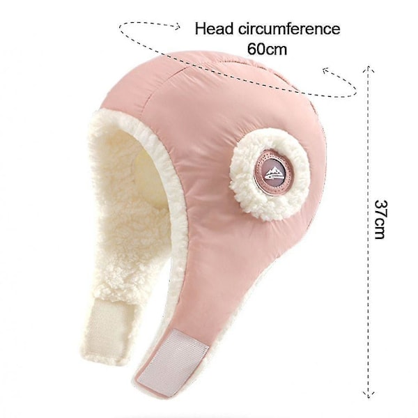 Dunstof Outdoor Ride Dame Herre Varm Vinter Hat ZD A beige