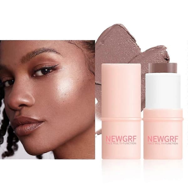 Creme Contour Stick - Multibrug Makeup til Rejser - Blendbar Creme til Puder Highlighter 28.5g