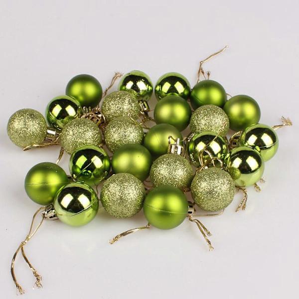 Joulukoristeet 3cm Joulukuusi L-pallo Riippuva Kotijuhlan Koriste Deko m