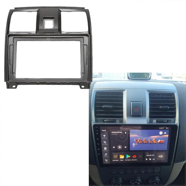 2din Bilradio Facia til Uaz Patriot 2012-2016 Dvd Stereo Rammeplade Adapter Montering Dash Installation