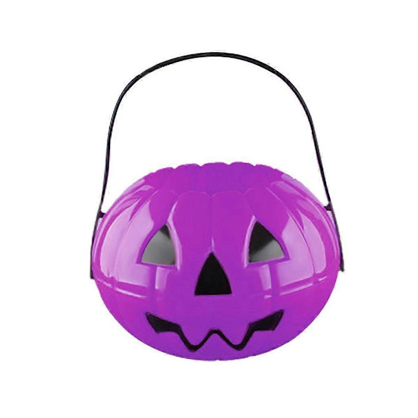 Halloween-makeiset 3 kpl Alloween-koristettava taittuva ja irrotettava 2,5 litran ämpäri Keskikokoinen PP-karkkipussiämpäri