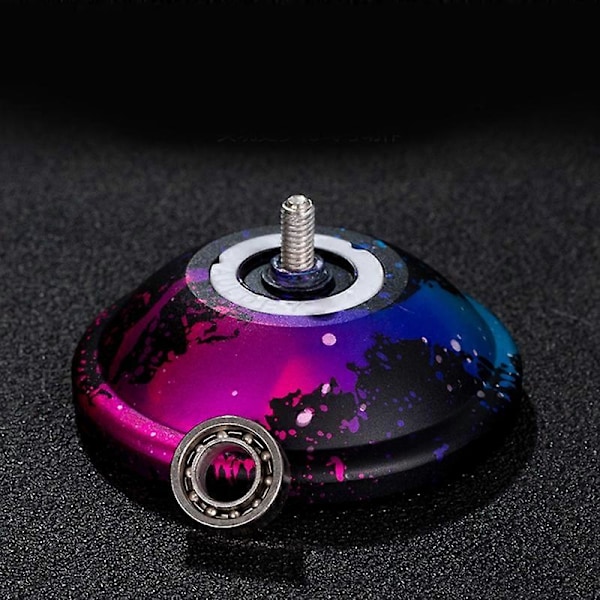 AO1 Ny Fjäril Metall Legering Aluminium Yoyo Professionell med 10 Kullager Hög Hastighet Yo Yo Klassiska Leksaker 4