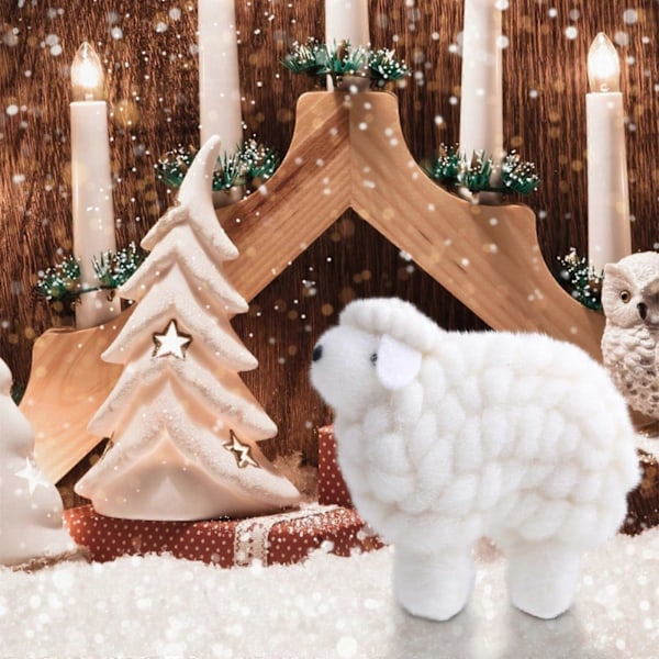 Julepynt Juleullfiltret Pynt Ornament a
