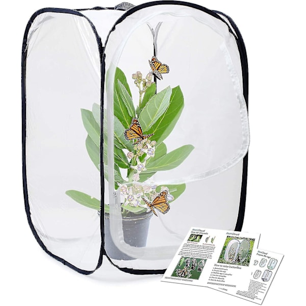 Butterfly breeding box insect prevention net pet folding horticultural breeding net insect cage ZD OI