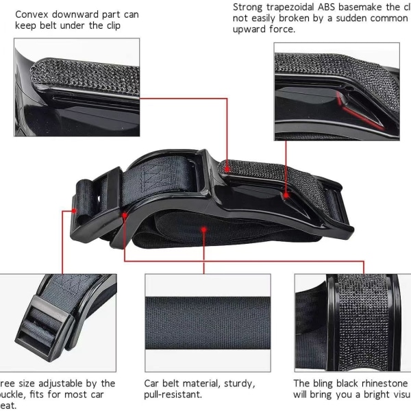 Car safety belt, anti-strangle safety buckle for pregnant women, seat cushion protection, fetal belly support belt, pregnant mother safety belt