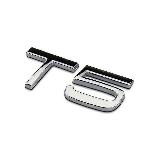 3D Metal Hopea Logo Awd T5 T6 Tunnus Auton Takaluukun Tarra Volvolle Awd T5 T6 Tarra Tarvikkeet awd