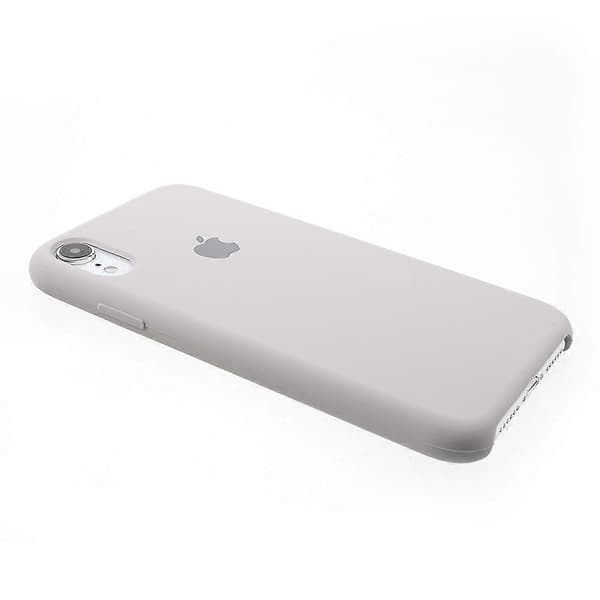 1:1 Skala Silky Solid Silikon Telefon Cover til iPhone XR 6,1 tommer style c