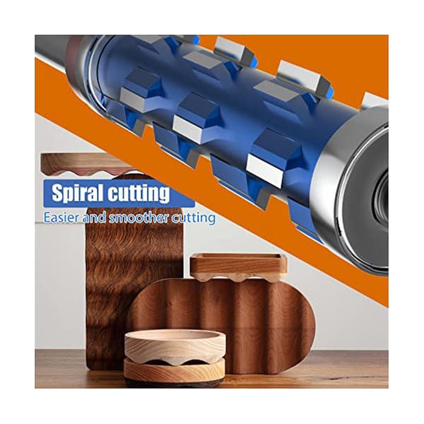PRO Spiral Trim Router Bit Dubbellager Trimbit 1/2 , 45MM Skärhöjd