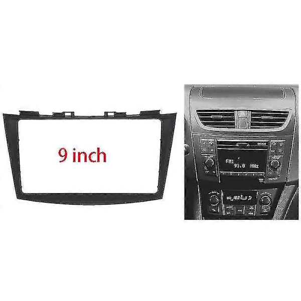 2 Din Bilradio Facia til Swift Ertiga Dvd Stereo Rammeplade Adapter Montering Instrumentbræt Installation B