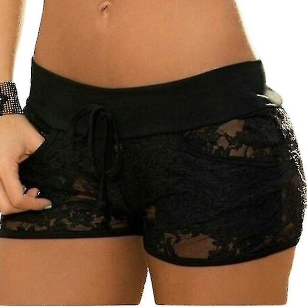 Naiset Super Low Waist Denim Short Pants Kesä Sexy Mukava Juhla Yksivärinen Naiset Shorts -JRCH white