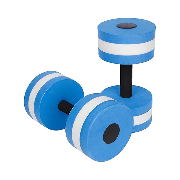 Svømmeflåd til voksne 1 par Aqua Fitness håndvægte skumbånd håndtag pool modstandstræning  b2 ZD red