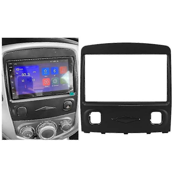 2din Bilradio Fascia For Escape 2008-2010 Dvd Stereo Rammeplate Adapter Montering Dash Installasjon