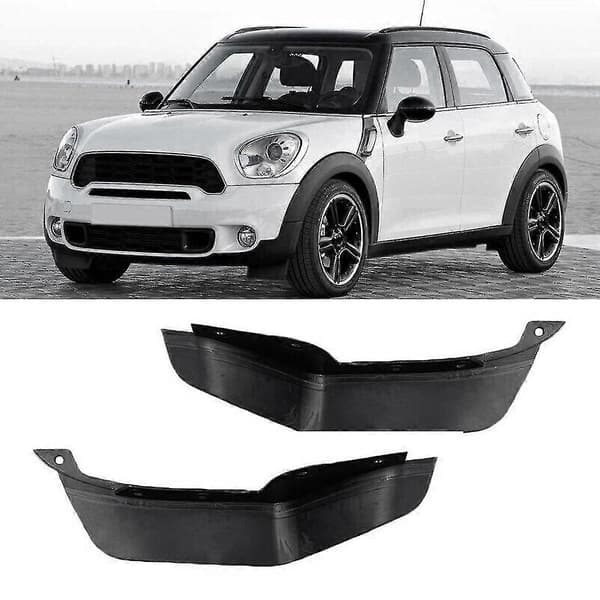 2 stk. Frontfanger Sprutskjold Mud Flap Guard Trykkleppe for MINI Cooper R60 R61 11-16