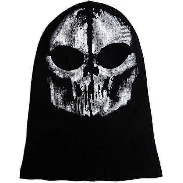 Unisex Ghost Print Sukkahuivimaskit Hyvä Sotapeliin Halloween Cosplay Tulostus-3 -CNSZ