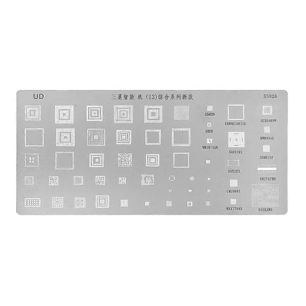 3 stk. Universelle BGA Reballing Stencils Kit til MTK HTC Huawei Android