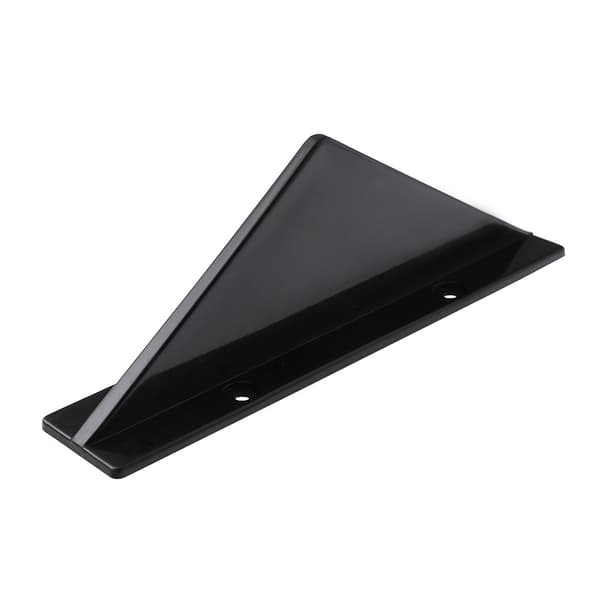 4 stk. Bil Bagagerums Spoiler Hajfin Trekant Universal Sort Flad Stil