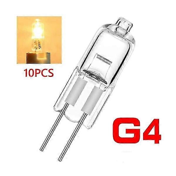 10 stk halogen pærer kapsel lamper G4-12V-10W G4-12V-10W G4-12V-10W