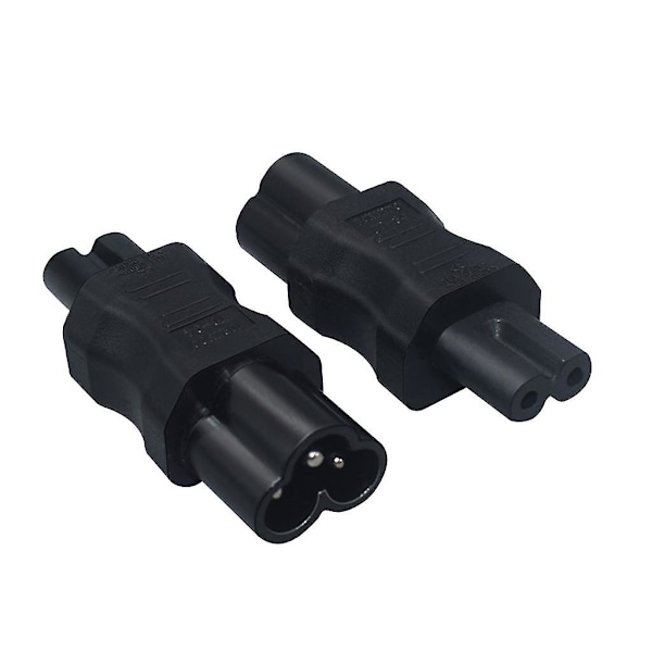 C6 till C5 rak adapter hane till hona adapter C6 till C13 adapter kabel adapter C6 till C15/c6 till C7 kompakt storlek hållbar c6 to c13