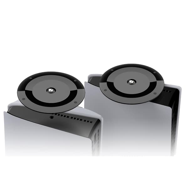 PS5 Slim Stativ - Vertikal Stativ med Skrue til PS5 Slim 5 Konsol Digital Edition og Disc Version 1pcs
