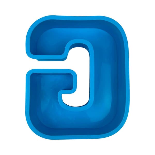 Bokstavkake Bakeform Engelsk Bokstav Silikonform 3D Bokstav g