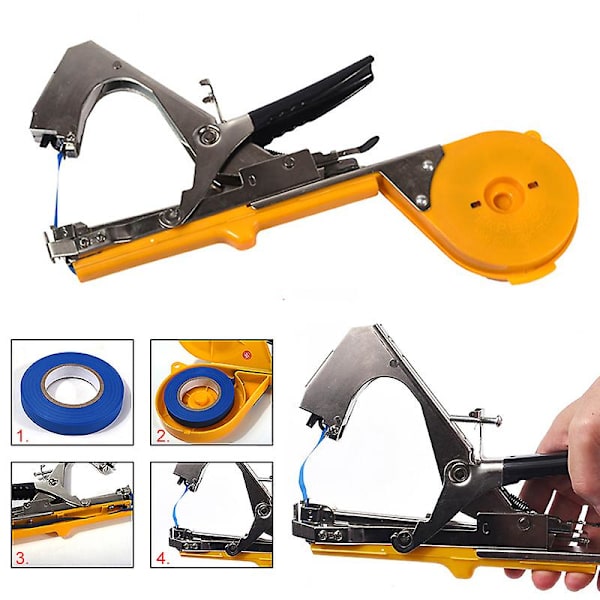Nye Høy Kvalitet Plantegren Hand Tying Tapes Binding Machine Blomst Grønnsak Hage tape verktøy