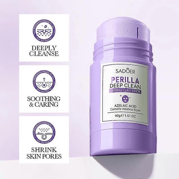 SADOER Volcanic Mud Deep Cleansing Mask - 40g kuorintapuikko