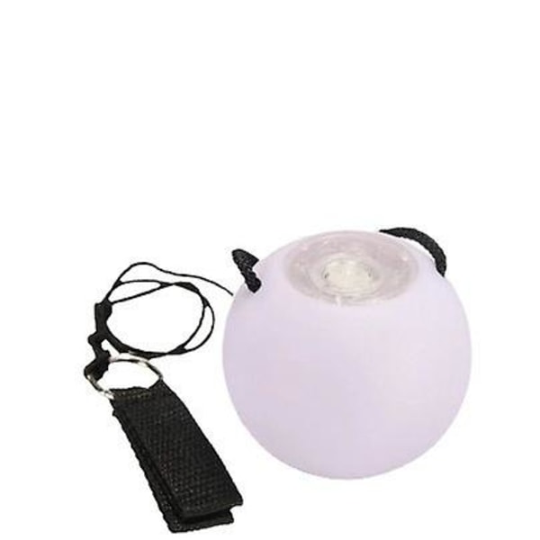 Pakke med 2 LED Poi-bolde, Poi-jongleringsbolde med regnbuefarver og stroboskopeffekt, børn og voksne W ff hu zd