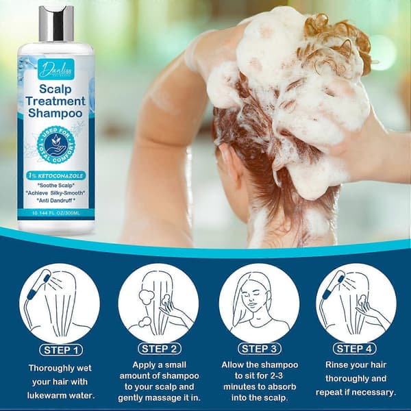 Danliss Shampoo mod Seboroisk Dermatitis, Shampoo mod Psoriasis, Behandling mod Seboroisk Dermatitis