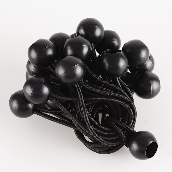 Ball bungee cord heavy duty, tarp bungee cord stropper, tie down bungee cord canopy for shelter, anchor wire and hose, patio umbrella, awning, projector