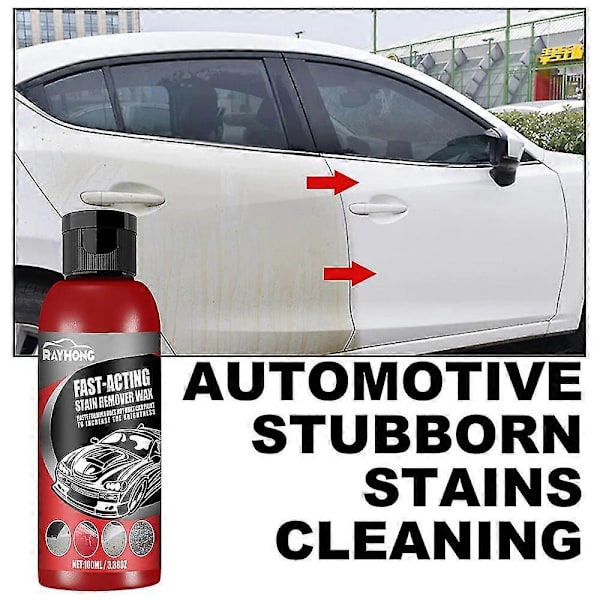 Auton monitoiminen tahranpoistovaha kiillotus puhdistusaine 100ml