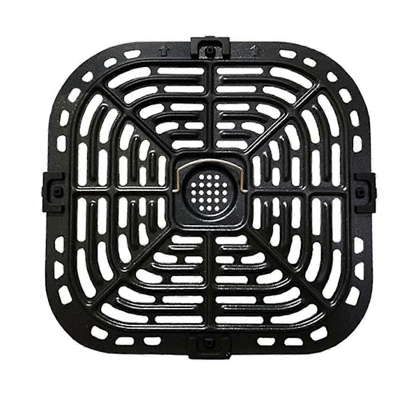 Luftfrityrgrillplate for Instants Vortex Plus 6QT luftfriter, Oppgradert firkantet grillpanne erstatningsdeler