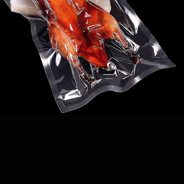 100 st Vakuumförpacknings Påsar För Försegling Maskin Tätning Grönsaker, Håll Färska Vakuumförpacknings Påse, BPA Fri, Matspara 10*15cm