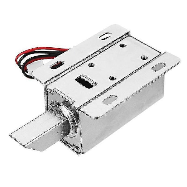 24V DC sähkölukko-osasto solenoidi pitkällä lukkokielellä kaappi- ja laatikko-oviin